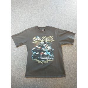 American Biker Open Roads Fords Motorcycles Cape Girardeau, Mo shirt Mens Medium